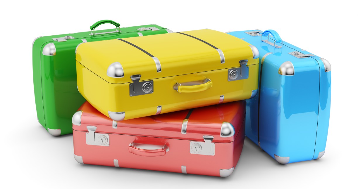 Suitcase Baggage Travel , luggage transparent background PNG clipart