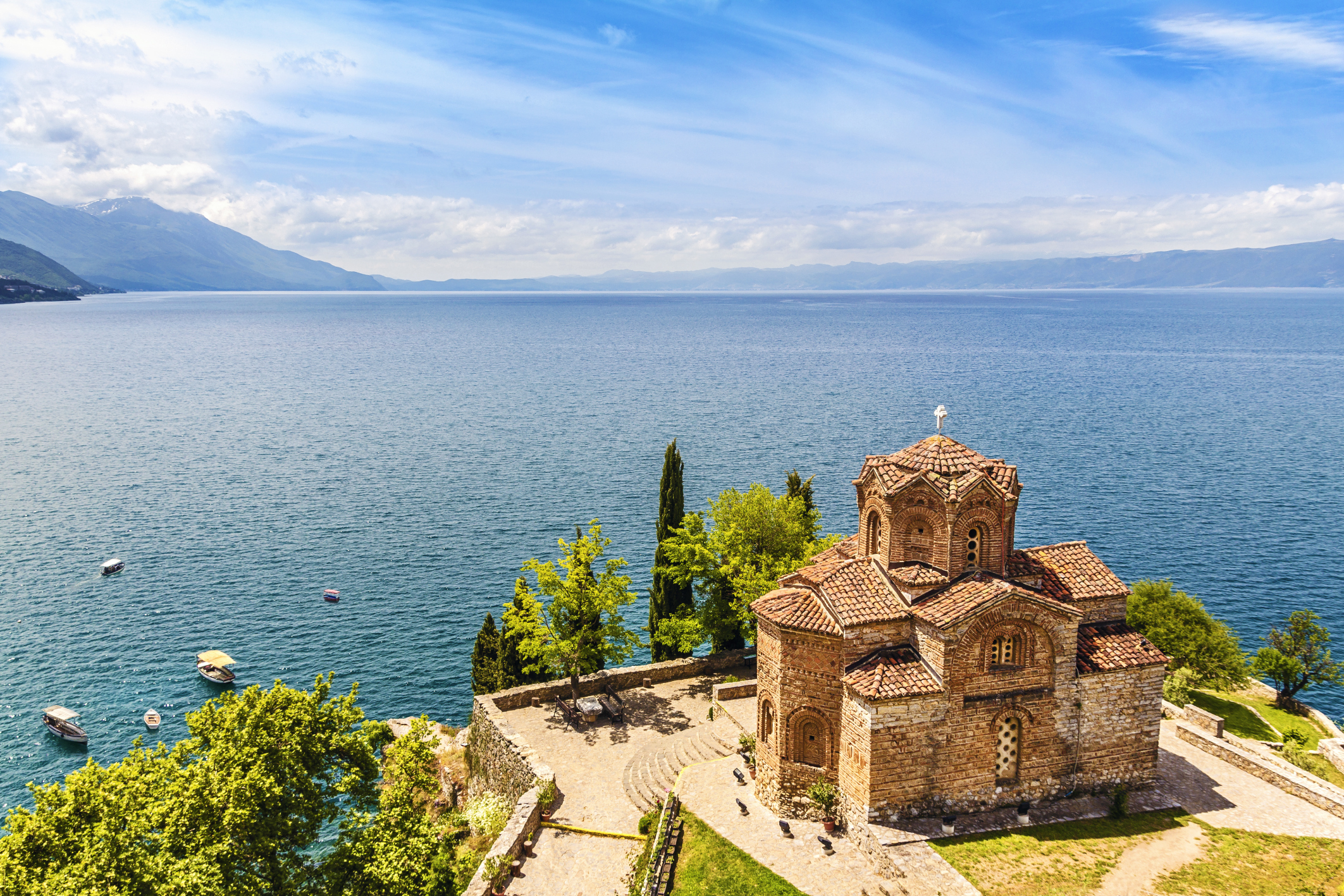 Macedonia Lake Ohrid Church 