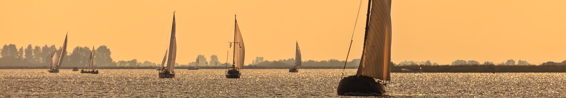 Sailing in the sun