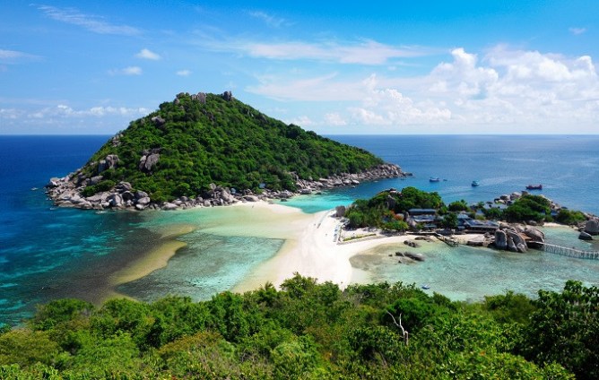 10 îles thaïlandaises incroyables pour des vacances fantastiques - Koh Nang Yuan, Thaïlande 