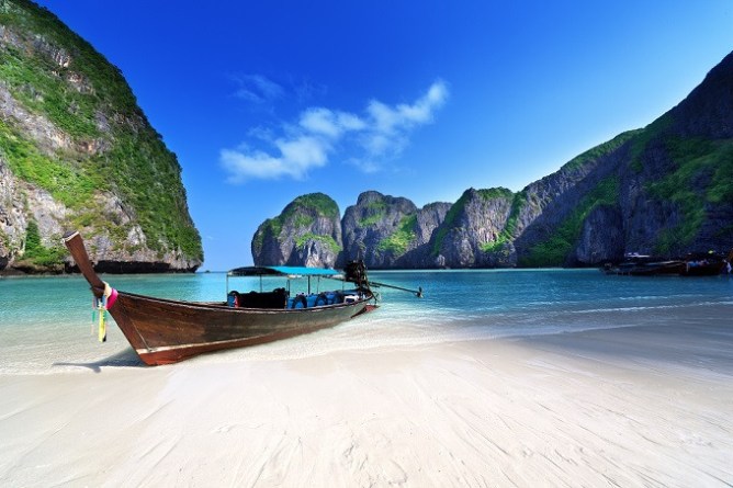 10 îles thaïlandaises incroyables pour des vacances fantastiques - Koh Phi Phi Lee, Thaïlande 