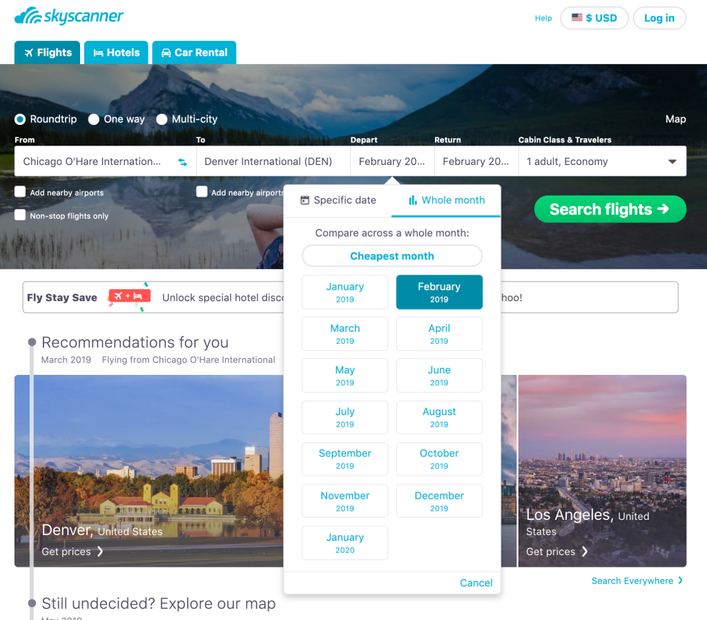 Find Cheap Flights in February ️ & Top Deals Skyscanner